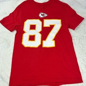 NIKE Travis Kelce #87 Kansas City Chiefs t shirt men’s small